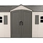 Lifetime Legacy 15×8 Plastic Storage Shed Kit w/ Floors image 1