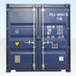 10Ft X 8Ft Shipping Container (One trip) – Blue image 1