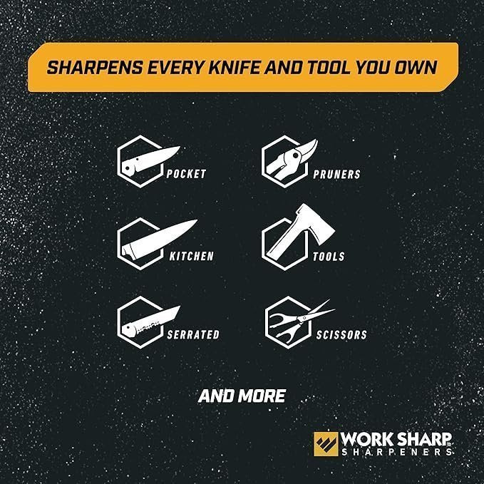 Work Sharp MK2 Professional Electric Knife and Tool Sharpener – Adjustable Tool and Knife Sharpening System image 1
