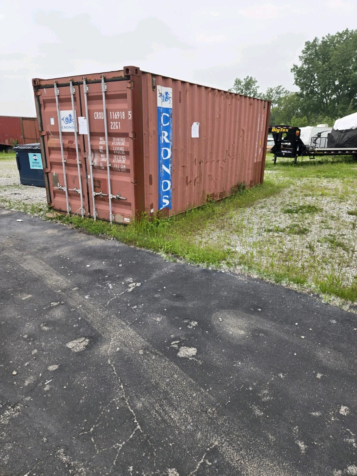 Durable and Affordable 20′ Storage Containers / Storage Pods image 2