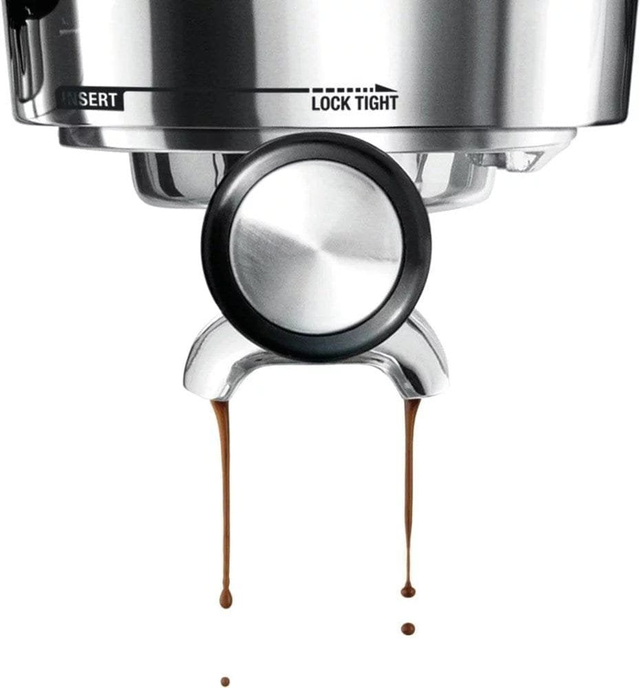 Breville – the Infuser Manual Espresso Machine with 15 bars of pressure, Milk Frother and Water filtration – Silver image 2