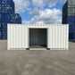 20ft Custom Shipping Container – Roller Shutter RAL 7035 Respray image 3