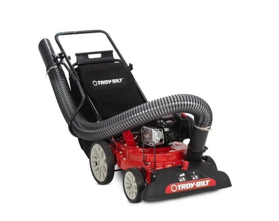 Troy-Bilt 24 in. Leaf Vacuum Head 1.5 in. Chipping Capacity Gas Powered Chipper Shredder Vacuum with High Rear Wheels image 4