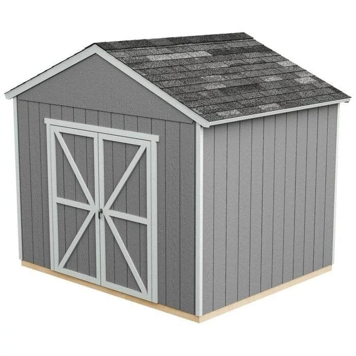 Rookwood 10 ft. W x 8 ft. D Solid + Manufactured Wood Storage Shed with Floor image 5