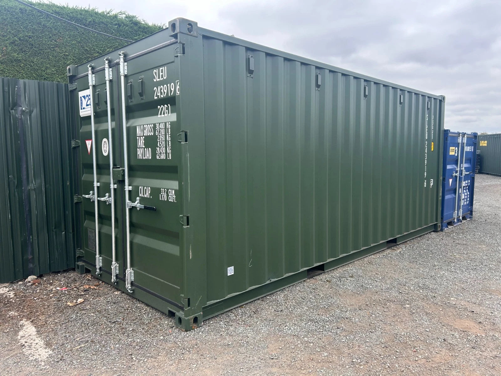 20ft x 8ft Shipping Containers For Sale Nationwide Delivery image 0