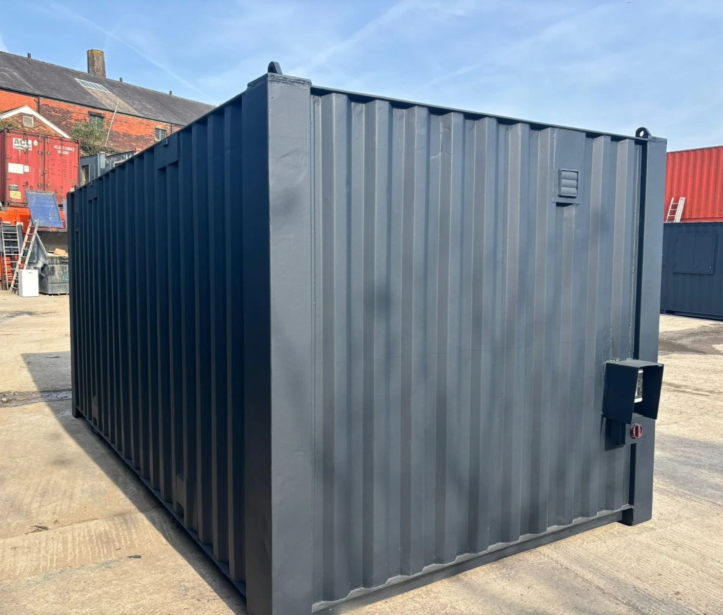 20ft Anti Vandal Office canteen with partition any colour image 2
