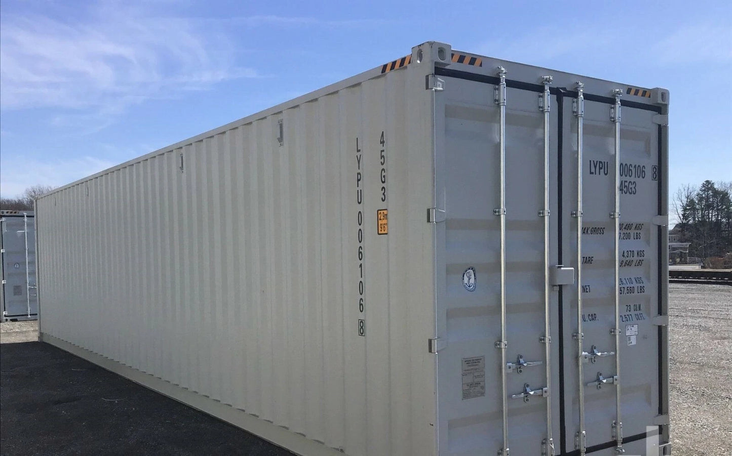 40ft High Cube Container with 2 Side Doors – One Trip image 2