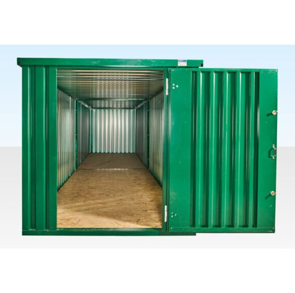 6M X 2.1M End Linked Flat Packed Container Bundle (Powder Coated) image 0