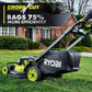 RYOBI 80v Hp brushless 30″ self-propelled dual-blade lawn mower kit image 8
