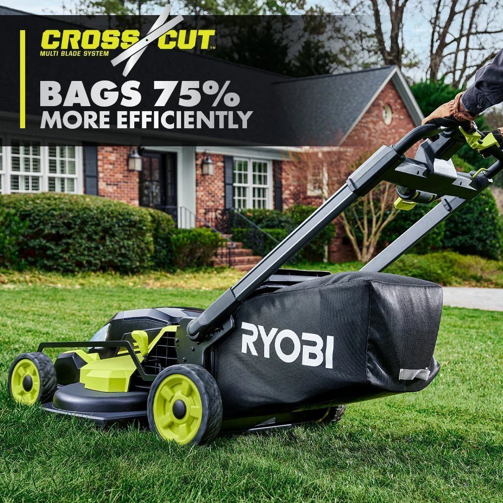 RYOBI 80v Hp brushless 30″ self-propelled dual-blade lawn mower kit image 8