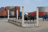 20-foot Flat Rack Shipping Container – Cargo-worthy image 0