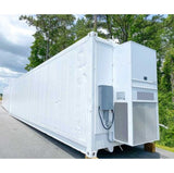 40 Ft High Cube Insulated Shipping Container With 5 Ton Bard Hvac Unit image 0
