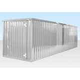 6M X 2.1M End Linked Flat Packed Container Bundle (Galvanised) image 0