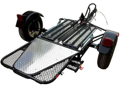 Single Rail Motorcycle Trailer – Compact, Easy-to-Tow Hauler for One Bike image 0