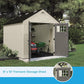 Suncast BMS8100 8′ x 10′ Tremont Storage Shed image 2