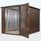 Wood-Effect Flat Packed Storage Container 2M X 2.1M image 3