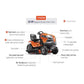 Husqvarna 46″ 22 HP Riding Mower YTH22V46 image 1