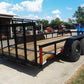 2025 7×16 Carry-On HD Landscape Trailer – 10K GVWR, Electric Brakes, Wood Floor image 1