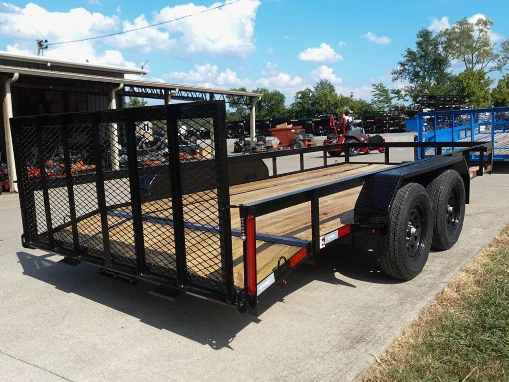 2025 7×16 Carry-On HD Landscape Trailer – 10K GVWR, Electric Brakes, Wood Floor image 1