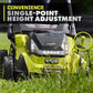 RYOBI 80v Hp brushless 30″ self-propelled dual-blade lawn mower kit image 5