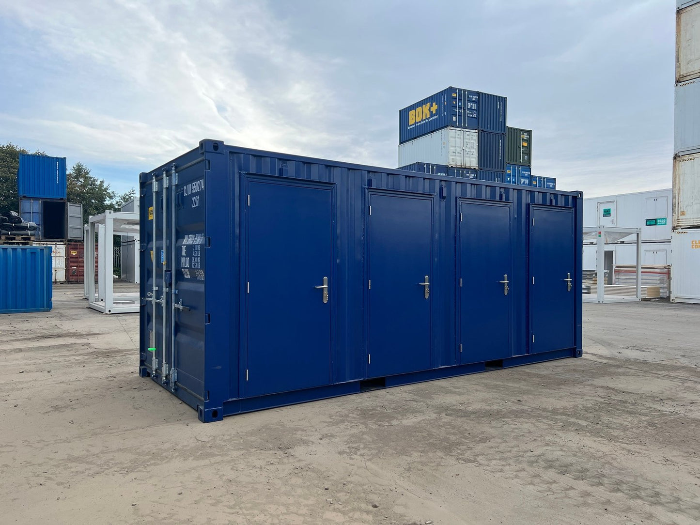 20ft Shipping Container Multi-unit Storage Solution image 1