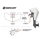 Mercury Avator 7.5e Tiller Electric Outboard Motor Kit image 2