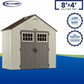 Suncast BMS8400D “4 x 8” Tremont Storage Shed image 1