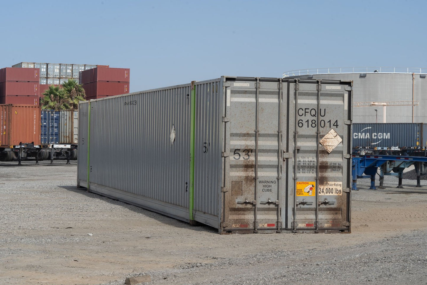 53-foot High Cube Shipping Container – Cargo-worthy image 0