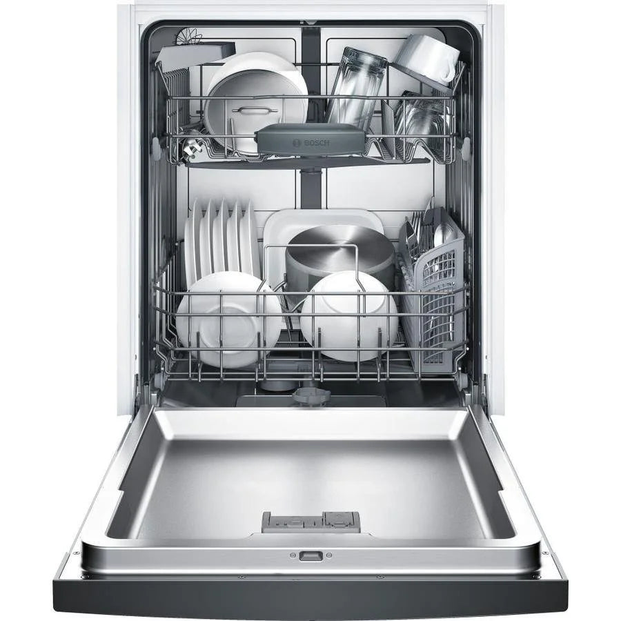 Bosch 100 Series PureDry 50-Decibel Front Control 24-in Built-In Dishwashers (Fingerprint-Resistant Stainless Steel) ENERGY STAR image 7