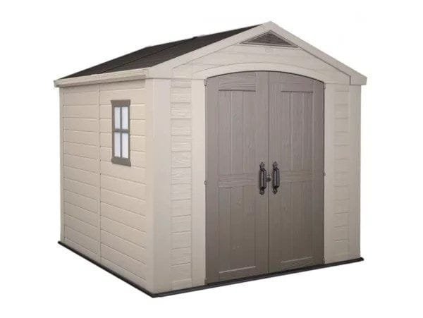 Keter Factor 8×8 Foot Large Resin Outdoor Shed image 0