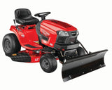 CRAFTSMAN Riding Lawn Mower with Snow Plow image 0