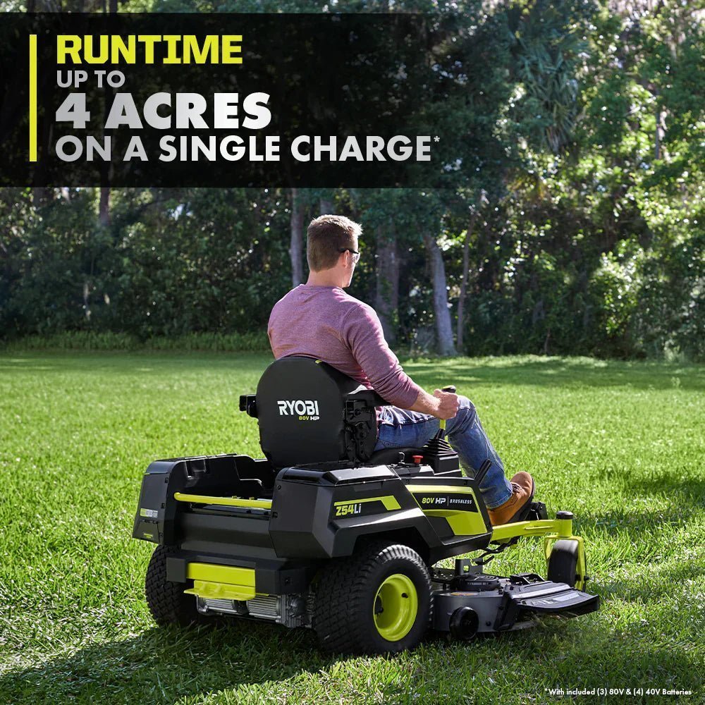 80V Max HP Lithium 54″ Brushless Electric Zero Turn Lawn Mower image 16