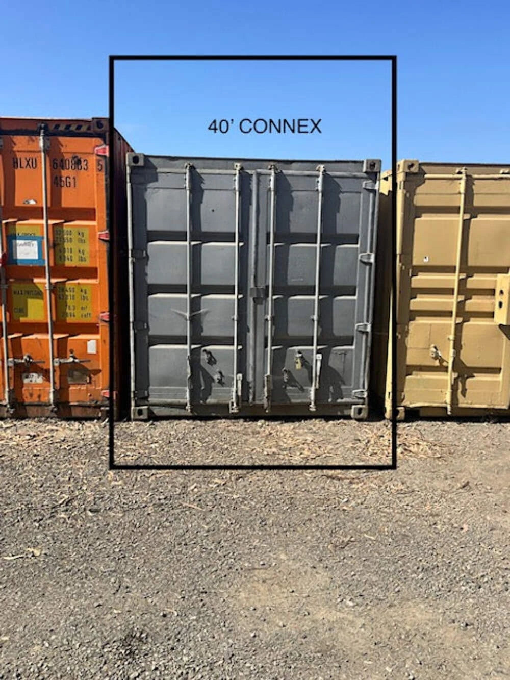 40ft Cargo Double Doors Container 40′ x 8′ x 8′ 6″ (Pictures of actual Container) image 0