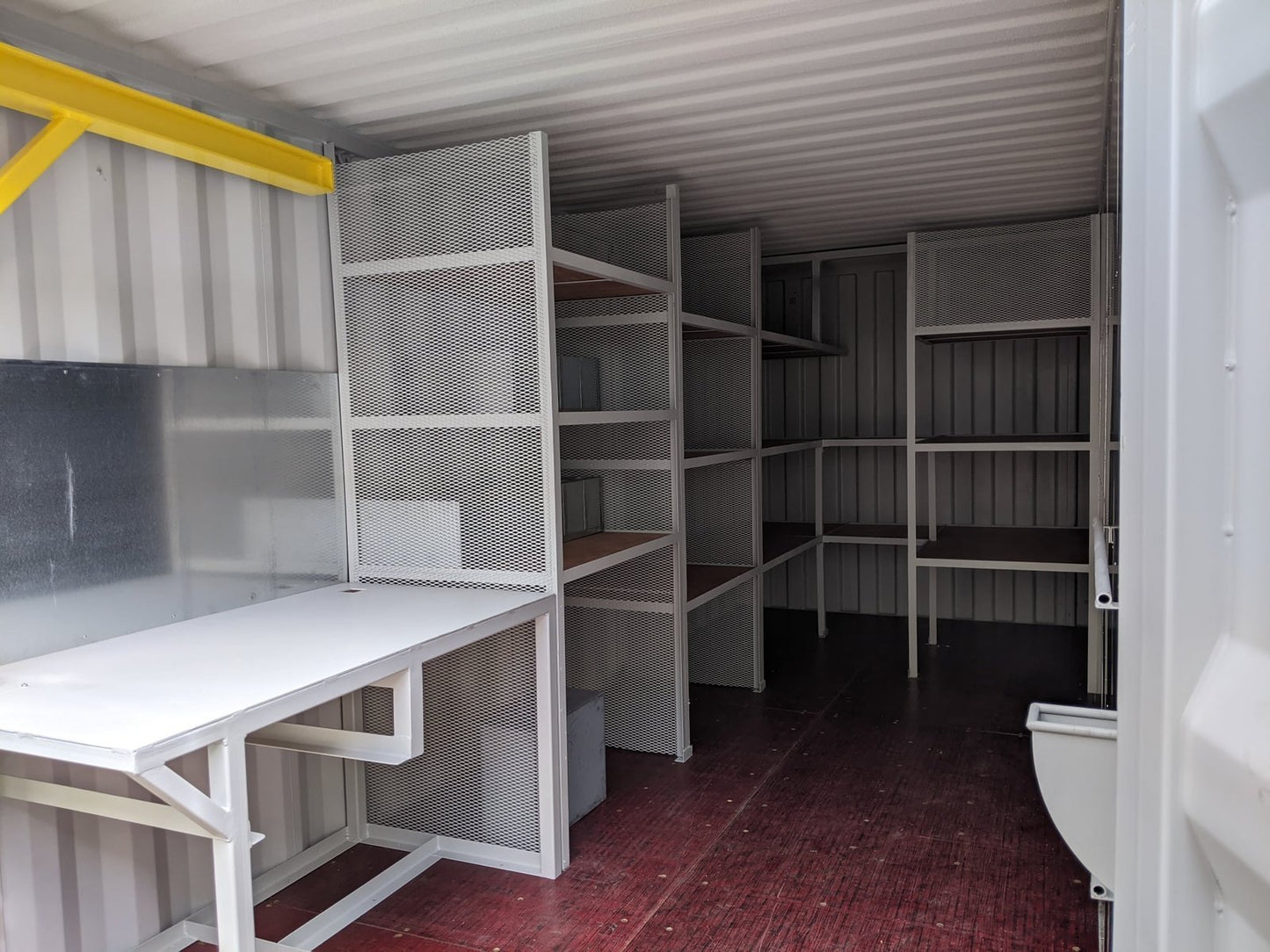 20Ft Workshop Containers With Shelves – Built for Durability and Performance image 2