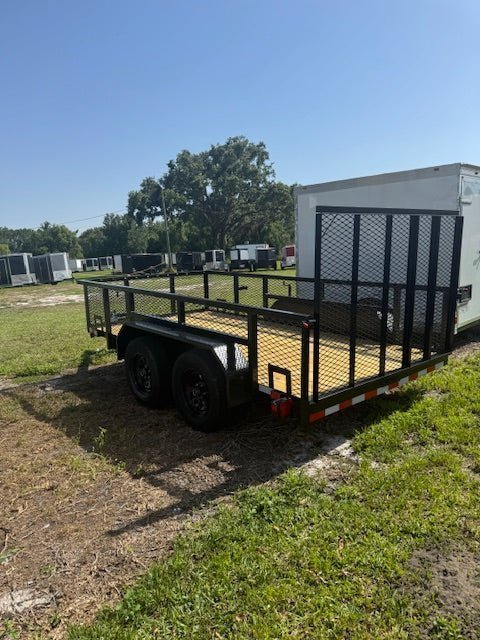 2025 6X12TA UTITILY TRAILER 2 FT WALLS 4568 image 2