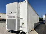 40 Foot High Cube Insulated Shipping Container with 5 Ton Bard HVAC image 0