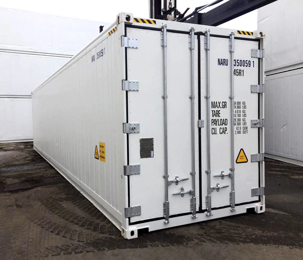 40 Feet Freezer Container Compact Mobile Cold Storage -40°C Reefer Container image 1