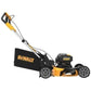 21 in. 20-Volt Cordless Electric Manual Walk Behind Self Propelled Mower with Two 12 Ah Flexvolt Batteries and Charger image 3