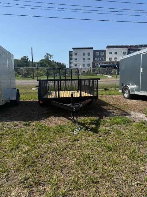 2025 6X12TA UTITILY TRAILER 2 FT WALLS 4568 image 0