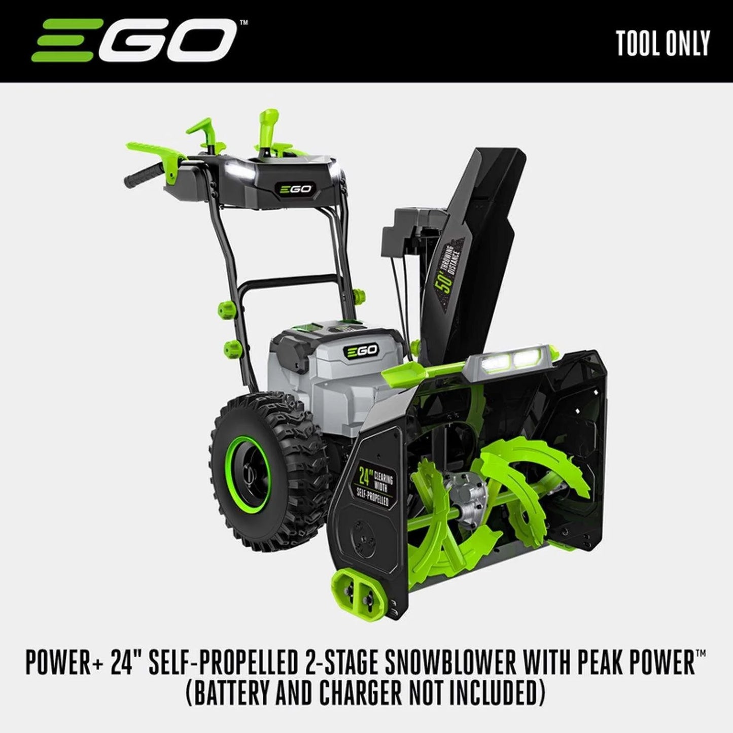 EGO Power+ 24″ Self Propelled 2-Stages Snow Blower SNT2400 image 1