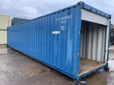 40/8 Shipping Container with Rollup and electrics and lights image 0