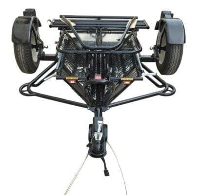 Single Rail Motorcycle Trailer – Compact, Easy-to-Tow Hauler for One Bike image 4