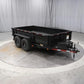 6×12 Dual Axle Dump Trailer 12K Heavy-Duty Capacity image 0