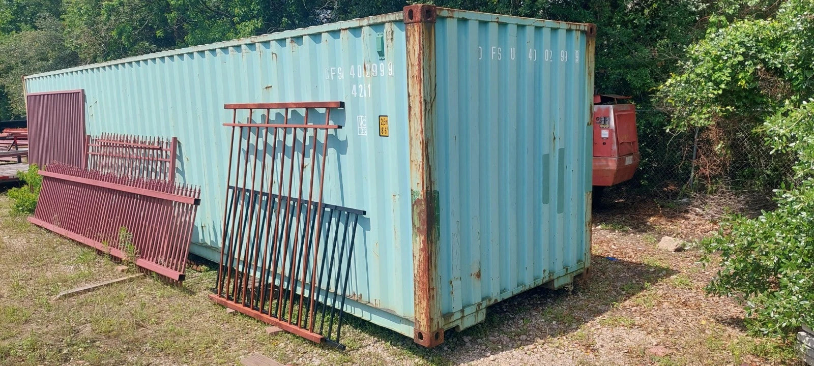 Watertight 40ft Shipping Container – Extra Space for Storage. image 1