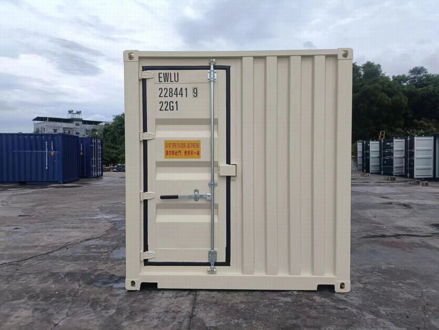 20ft One-Trip Shipping Container – Triple Door Access (Double + Single Door) image 1