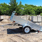 DK2 5-ft x 7-ft Steel Utility Trailer with Ramp Gate ( 1639-lb Capacity ) 2491713 image 6