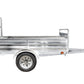 DK2 5-ft x 7-ft Steel Utility Trailer with Ramp Gate ( 1639-lb Capacity ) 2491713 image 1