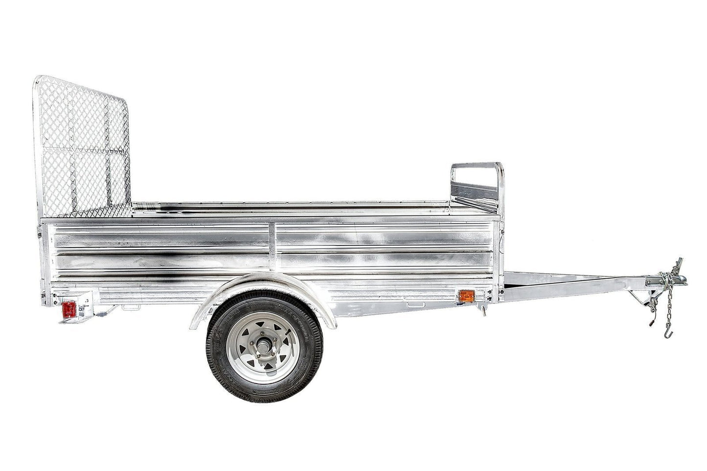 DK2 5-ft x 7-ft Steel Utility Trailer with Ramp Gate ( 1639-lb Capacity ) 2491713 image 1