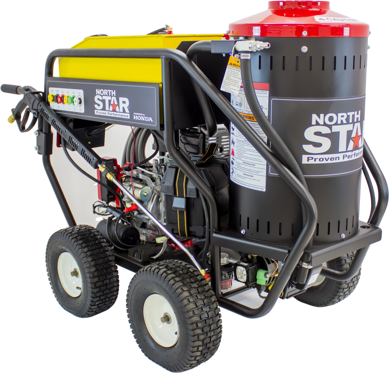 NorthStar 157310 Pressure Washer 3000 PSI 4.0 GPM Hot Water Honda GX390 Engine CAT Pump Gas New image 0