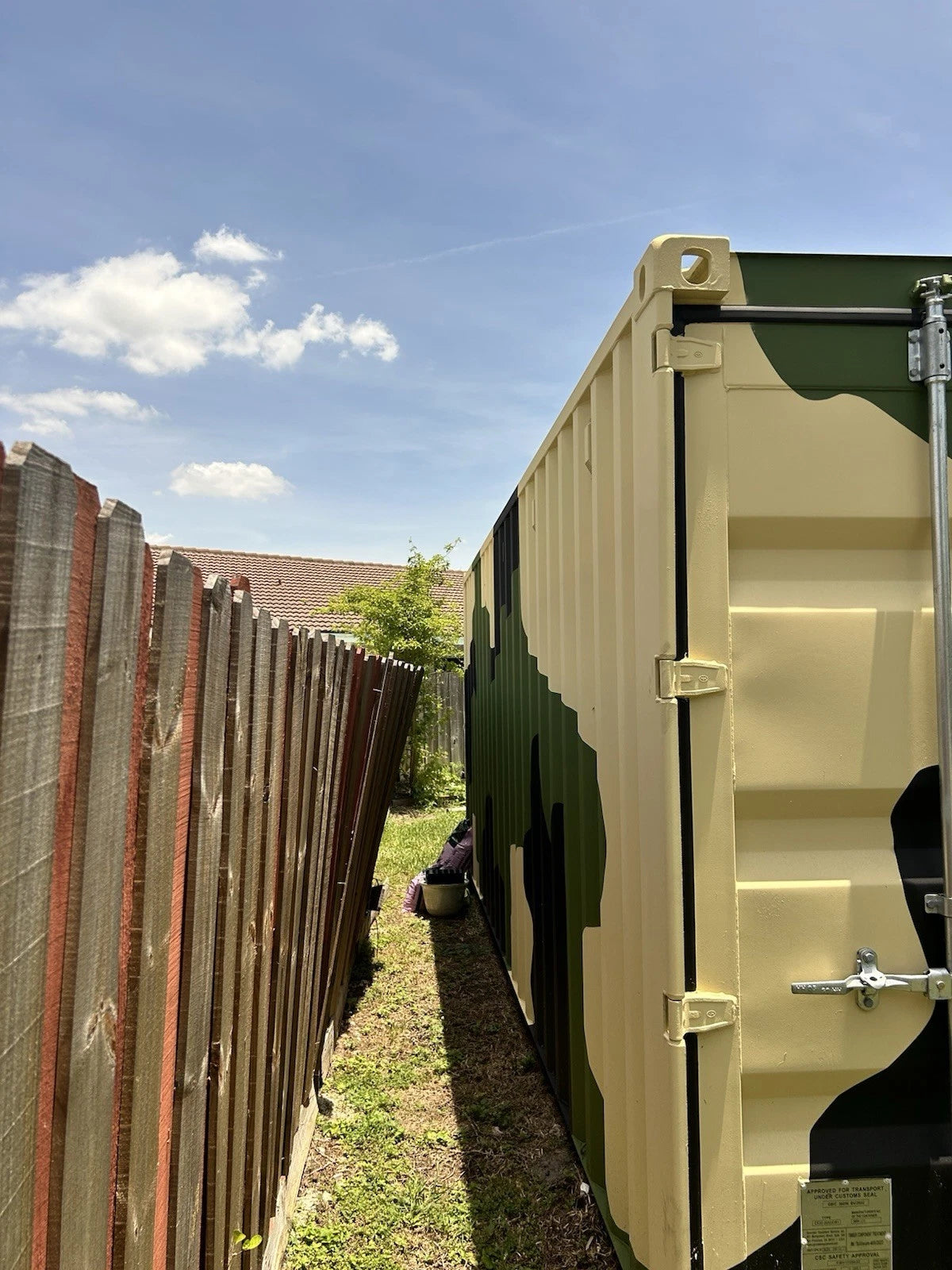 20ft Camouflage Storage Container – Wind & Water Tight image 3